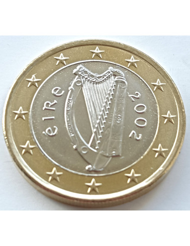 Awers monety Irlandia 1 Euro 2002