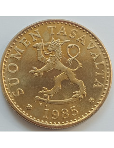Awers monety Finlandia 20 Penni 1985 2