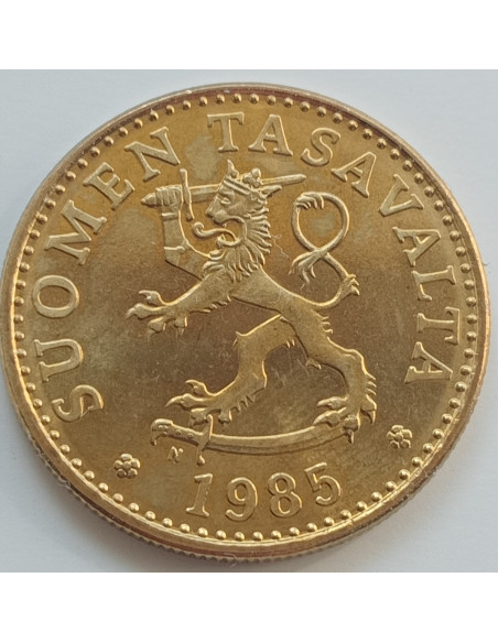 Rewers monety Finlandia 20 Penni 1985