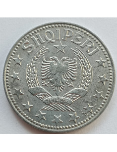 Awers monety Albania 2 Lek 1957 2