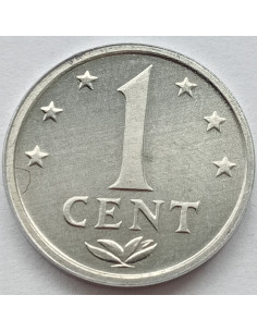 Awers monety Antyle Holenderskie 1 Cent 1984 2