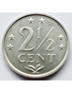 Awers monety Antyle Holenderskie 25 Cent 1983 2