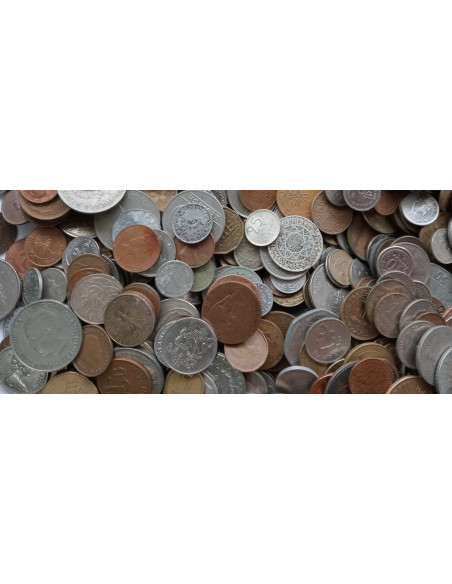 Rewers monety Monety ze świata MIX zestaw 3 kg