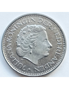 Awers monety Holandia 1 Gulden 1980 2