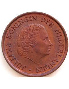 Awers monety Holandia 5 centów 1980 2