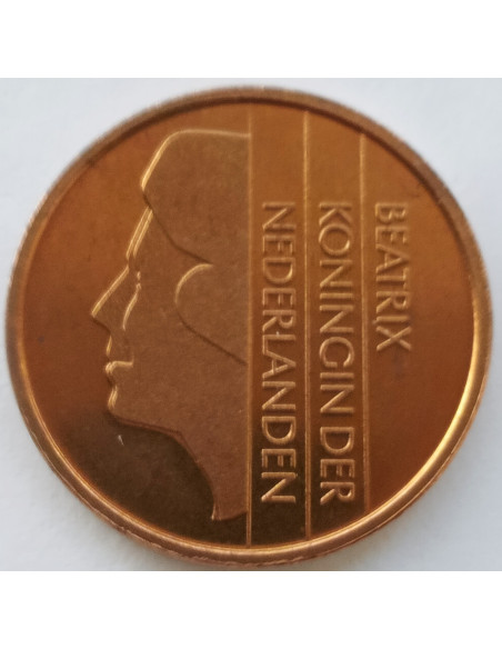 Rewers monety Holandia 5 Cent 1987