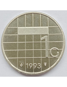 Awers monety Holandia 1 Gulden 1993