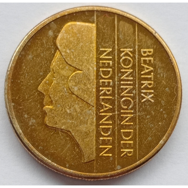 Rewers monety Holandia 5 Gulden 1993