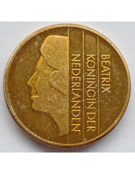 Rewers monety Holandia 5 Gulden 1993