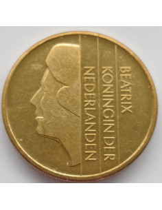 Awers monety Holandia 5 Gulden 1992 2