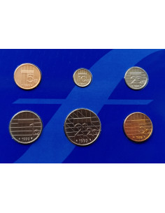 Awers monety 1999 Różne Guldeny Zestaw 2