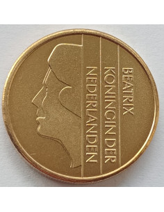 Awers monety Holandia 5 Gulden 2001 2