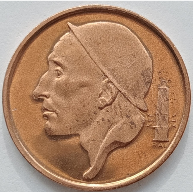 Rewers monety Belgia 50 centymów 1982