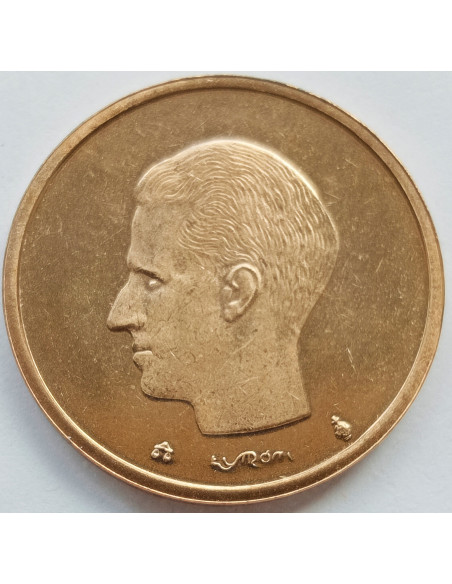 Rewers monety Belgia 20 Franków 1982