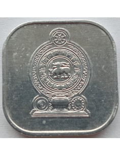 Awers monety Sri Lanka 5 Cent 1988 2