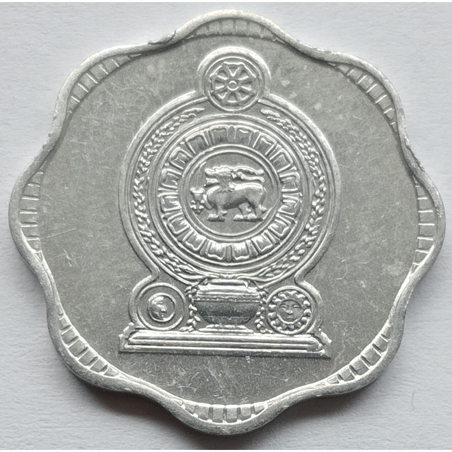 Rewers monety Sri Lanka 10 Cent 1988