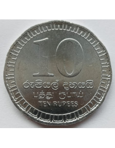 Moneta Sri Lanka 10 Rupii 2017