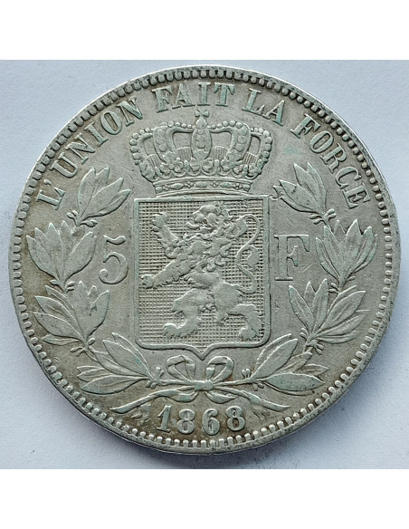 Moneta Belgia 500 Franków 1980