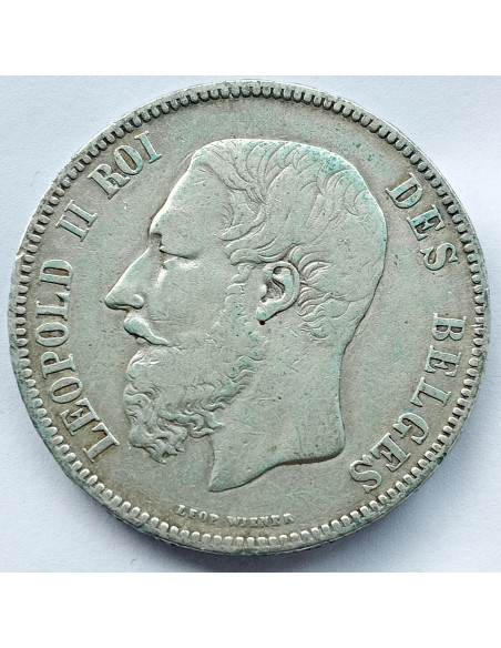 Moneta Belgia 500 Franków 1980