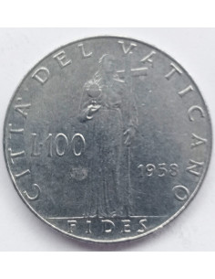 Moneta Watykan 100 Lirów 1999