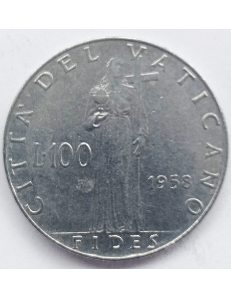 Moneta Watykan 100 Lirów 1999