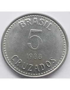 Moneta Brazylia 5 Centów 2010