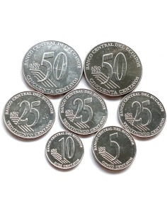 Moneta Ekwador 100 Sucre 1995 Dwusetna rocznica urodzin Antonio José de Sucre 2