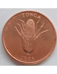 Moneta Tonga 1 Seniti 2005