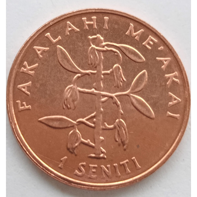 Moneta Tonga 1 Seniti 2005