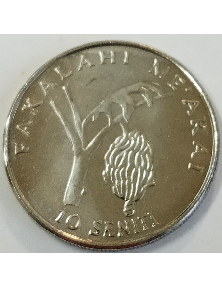Moneta Tonga 10 Seniti 2005