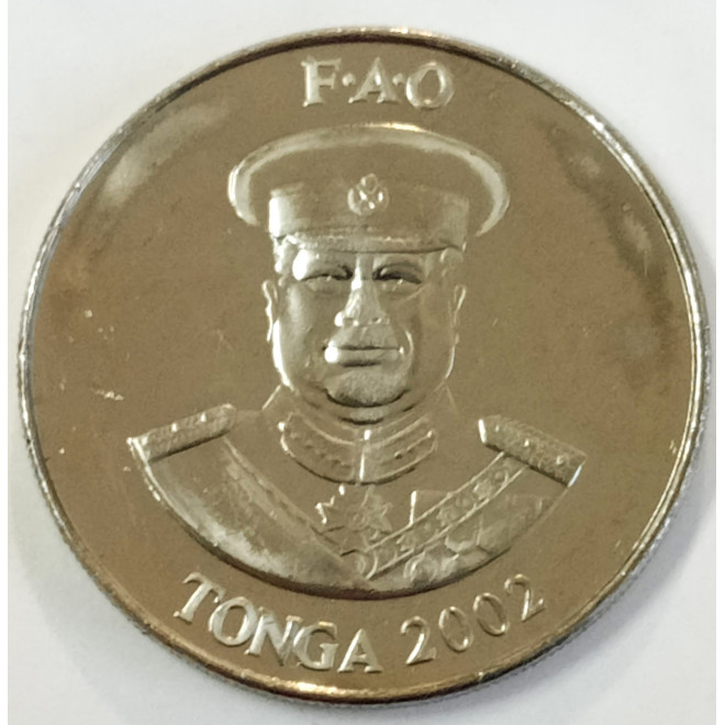 Moneta Tonga 20 Seniti 2002