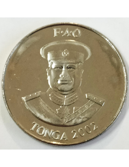 Moneta Tonga 20 Seniti 2002