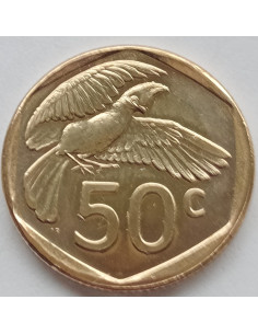 Moneta Republika Południowej Afryki 50 Cent 1992