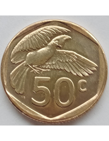 Moneta Republika Południowej Afryki 50 Cent 1992