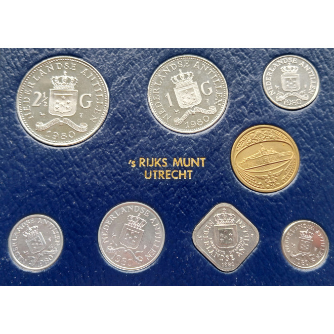 Moneta Antyle Holenderskie 5 Cent 1985