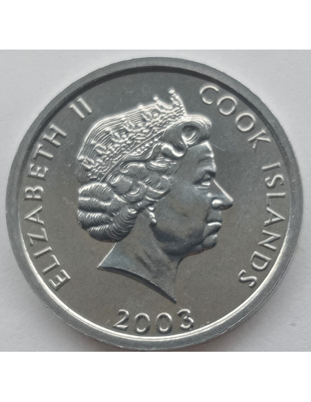 Moneta Wyspy Cooka 1 Cent (małpa) 2003