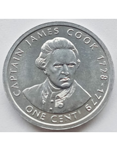 Moneta Wyspy Cooka 1 Cent (małpa) 2003