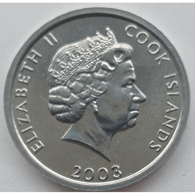 Moneta Wyspy Cooka 1 Cent (małpa) 2003