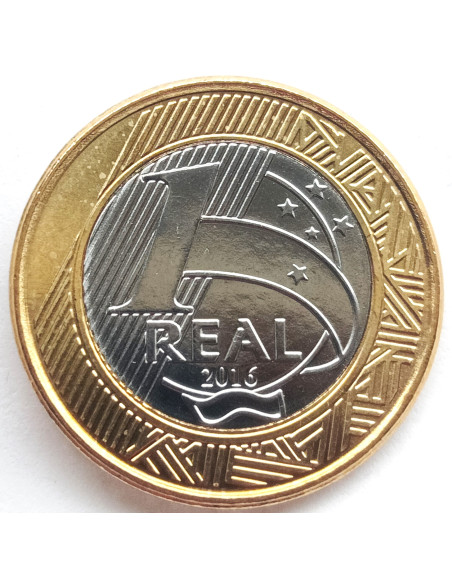 Moneta Brazylia 1 Real 2016 Maskotka Letnich Igrzysk Olimpijskich „Winicjusz”