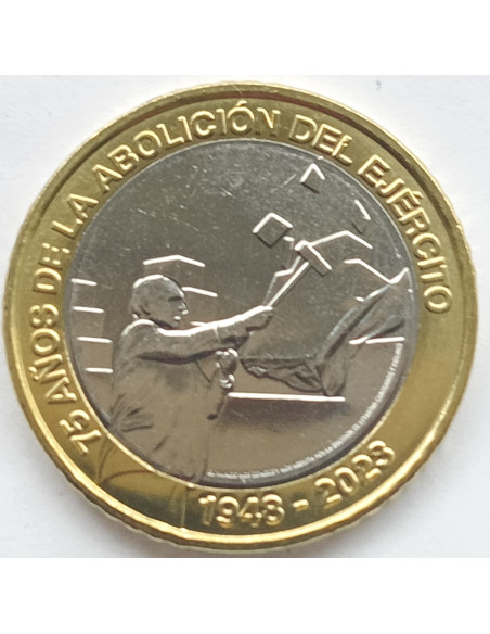 Moneta Kostaryka 5 Colon 2008