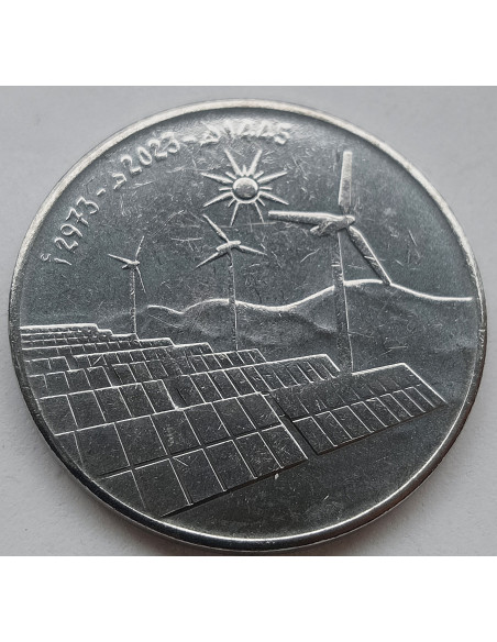 Moneta Algieria 0,5 Dinara 1992