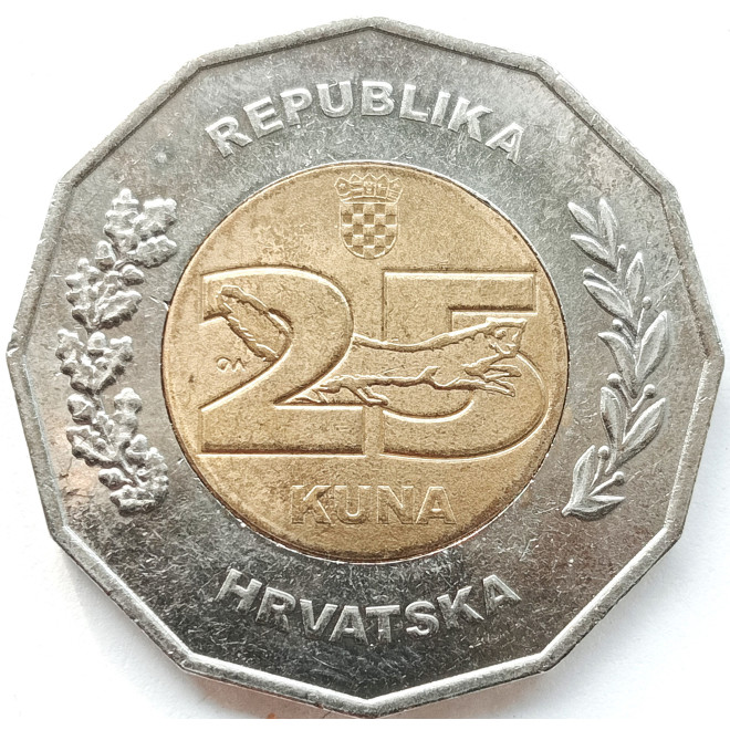 Moneta Chorwacja 10 Lipa 2019