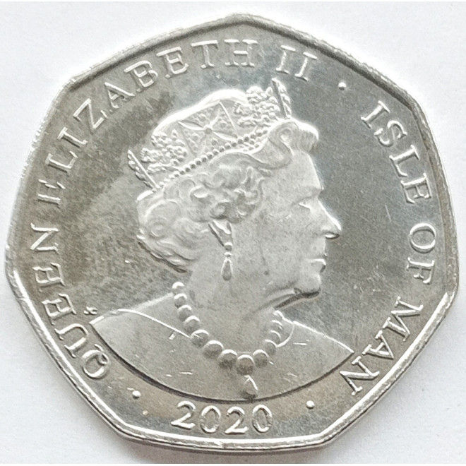 Moneta Wyspa Man 1 Korona 1980 XXII Letnie Igrzyska Olimpijskie