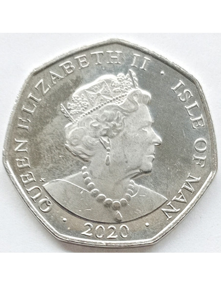 Moneta Wyspa Man 1 Korona 1980 XXII Letnie Igrzyska Olimpijskie