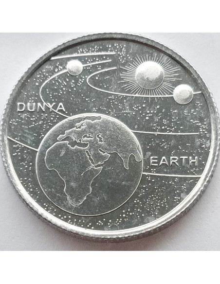 Moneta Turcja 1 Kurusz 2020 Drozd śpiewak