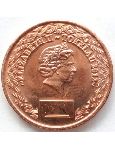 Moneta Tokelau 1 Cent 2012 2