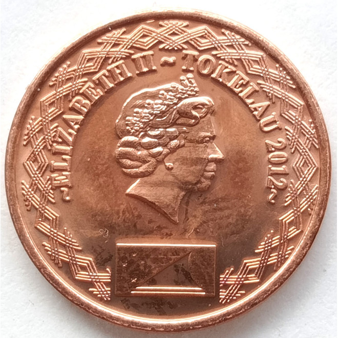 Moneta Tokelau 1 Cent 2012