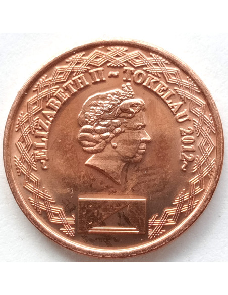 Moneta Tokelau 1 Cent 2012
