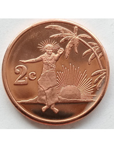Moneta Tokelau 2 Centy 2012