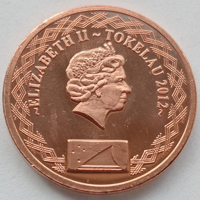 Moneta Tokelau 2 Centy 2012